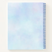 Delicious roze roze koekjesbes bovenaan notitieboek (Achterkant)