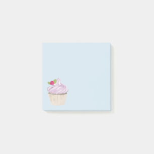 Delicious roze roze koekjesbes bovenaan post-it® notes