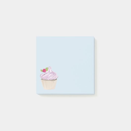 Delicious roze roze koekjesbes bovenaan post-it® notes (Voorkant)