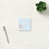 Delicious roze roze koekjesbes bovenaan post-it® notes (Kantoor)