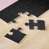 Delicious Roze Wit Goud Zwart Puzzels  (Zijkant)