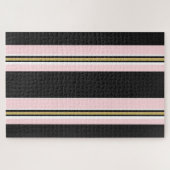 Delicious Roze Wit Goud Zwart Puzzels  (Horizontaal)