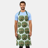 Delicious Saag Paneer Vegetarian Indian Cuisine Schort (Gedragen)
