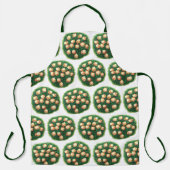 Delicious Saag Paneer Vegetarian Indian Cuisine Schort (Voorkant)
