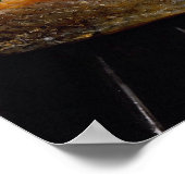 Delicious Salmon steaks op grill Poster (Hoek)