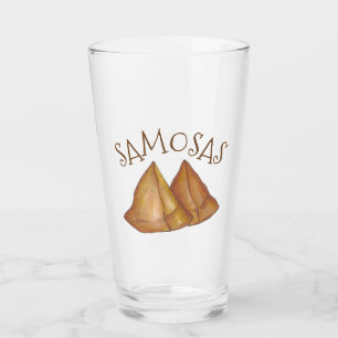 Delicious Samosas Indian Food Pastries Glas