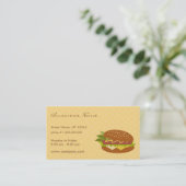 Delicious Sandwich Visitekaartje (Staand voorkant)