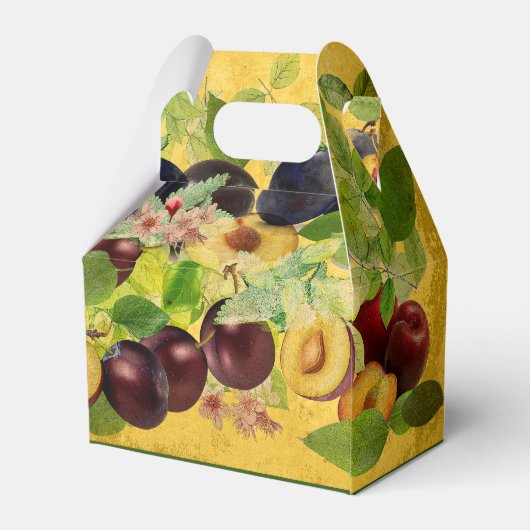 Delicious Serbian Plums ( editie) Bedankdoosjes (Achterkant)