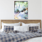 Delicious Solitude Frank Bramley Fine Art Canvas Afdruk (Insitu (Slaapkamer))