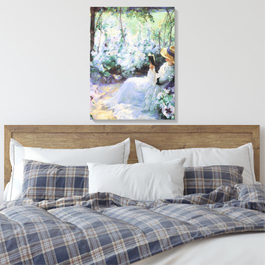 Delicious Solitude Frank Bramley Fine Art Canvas Afdruk (Insitu (Slaapkamer))