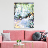 Delicious Solitude Frank Bramley Fine Art Canvas Afdruk (Insitu (Woonkamer))