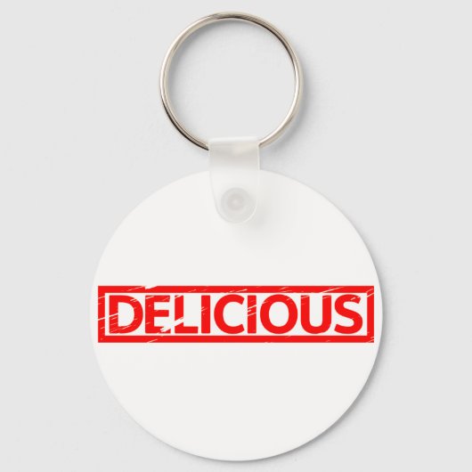 Delicious Stamp Sleutelhanger (Voorkant)