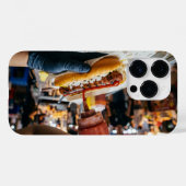 Delicious Street Food Hot Dog iPhone Case (Achterkant (horizontaal))