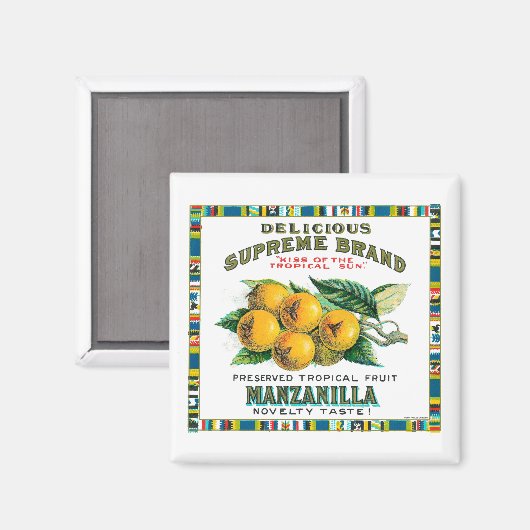 Delicious Supreme Manzanilla PReserves Magneet (Voorkant / Achterkant)