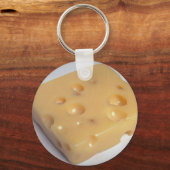 Delicious Swiss kaas Sleutelhanger (Voorkant)