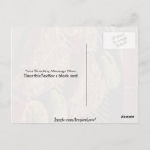 Delicious T-botsteaks Briefkaart (Achterkant)