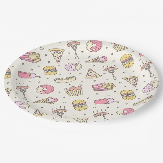 Delicious Treks Papieren Bordje (Gekanteld)