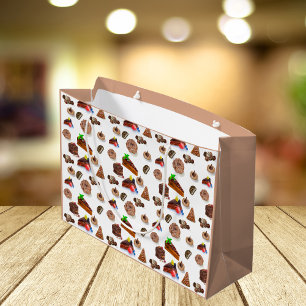 Delicious Waterverf Chocolate Desserts Groot Cadeauzakje