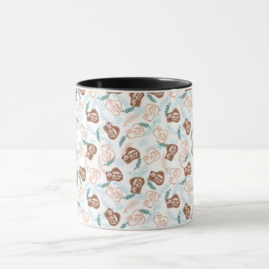 Delicious Wheat Bread Toast Patroon Mok (Midden)