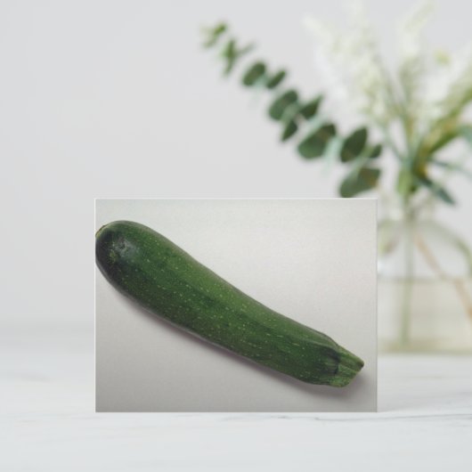 Delicious Zucchini Briefkaart (Staand voorkant)