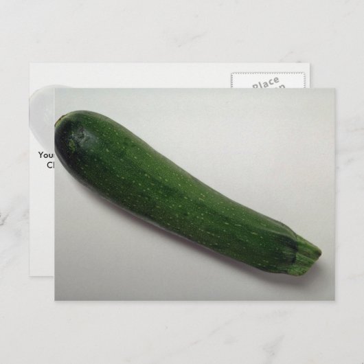 Delicious Zucchini Briefkaart (Voorkant / Achterkant)
