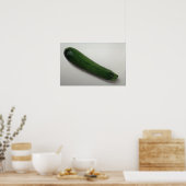 Delicious Zucchini Poster (Keuken)