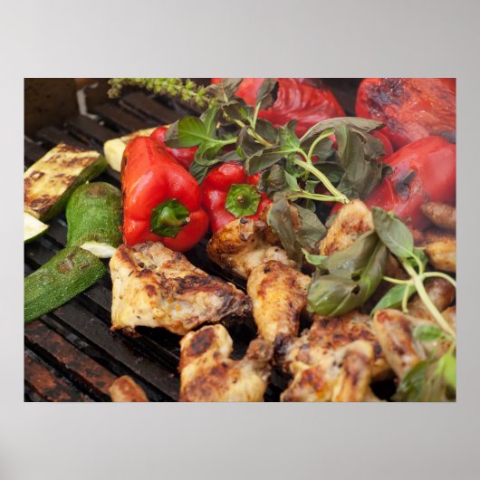 Deliciuos bbq poster (Voorkant)