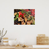 Deliciuos bbq poster (Keuken)