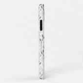 Delig fijn bloempatroon in zachte pastel iPhone ho Case-Mate iPhone Case (Achterkant/rechts)