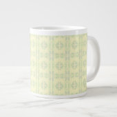 Delig patroon grote koffiekop (Voorkant rechts)