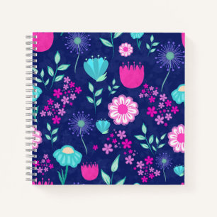 Delige Bloemen en Botanische Details Notitieboek