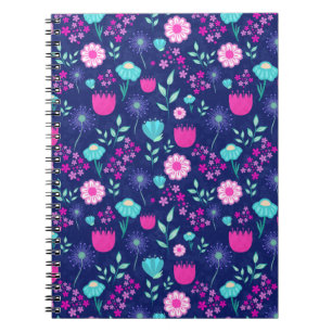 Delige Bloemen en Botanische Details Notitieboek