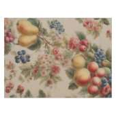 Delige Bloemen en Franse Vruchten. Geschilderde St Tafelkleed (Voorkant (Horizontaal))