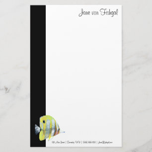 Delige Koperbandvlinder Vis Briefpapier