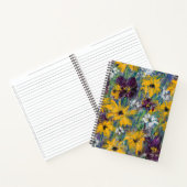 Delight Bloemen Notitieboek - Blank (Binnen)