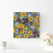 Delight Bloemen Wandklok - Psalm 37:4 (Huis)