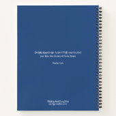 Delight Bloemendagboek - Psalm 37:4 Notitieboek (Achterkant)