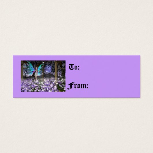 Delight Gift Label-2 Mini Visitekaartjes (Voorkant)