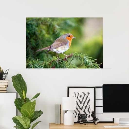 Delight van natuur poster (Thuiskantoor)