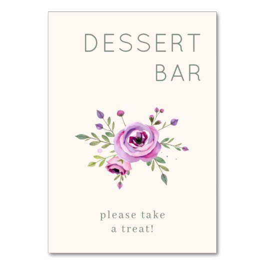 Delightful Dessert Bar Invitation Kaart (Voorkant)