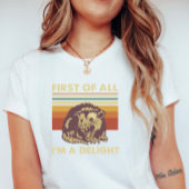 Delightful Possum Retro; Funny Summer Statement T-shirt