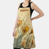 Delightful Vintage Daffodils Personalized Schort (Insitu)