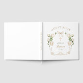 Deliicate Ivoor Rozen Kader Doop Gastenboek (Volledig)