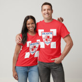 Delije Noord 1989 Rood-Wit T-shirt (Unisex)