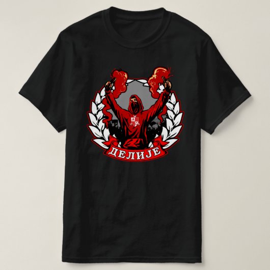 Delije Noord  T-shirt (Design voorkant)