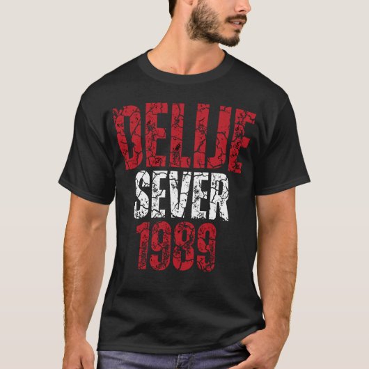 Delije Sever 1989 T-shirt (Voorkant)