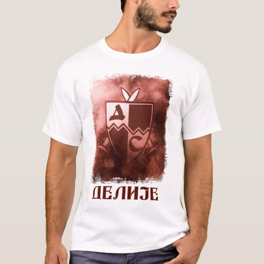 Delije Sever RED STAR Belgrado T-shirt (Voorkant)
