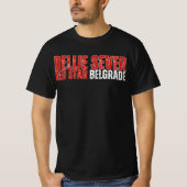 Delije Sever Rode Ster Belgrado T-shirt (Voorkant)