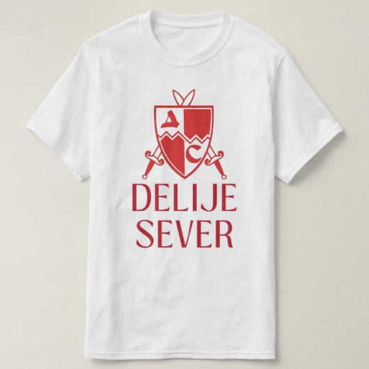Delije Sever T-shirt (Design voorkant)