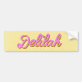 Delilah Bumpersticker (Voorkant)